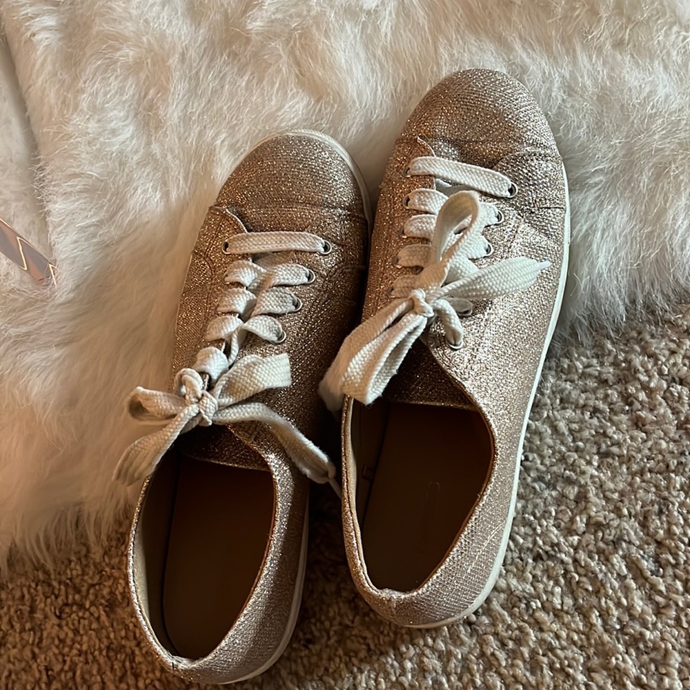 Express Gold Sneakers